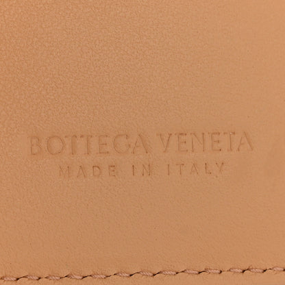 Bottega Veneta Nappa Maxi Intrecciato Small Bi-Fold Zip Wallet Porridge 6 of 9