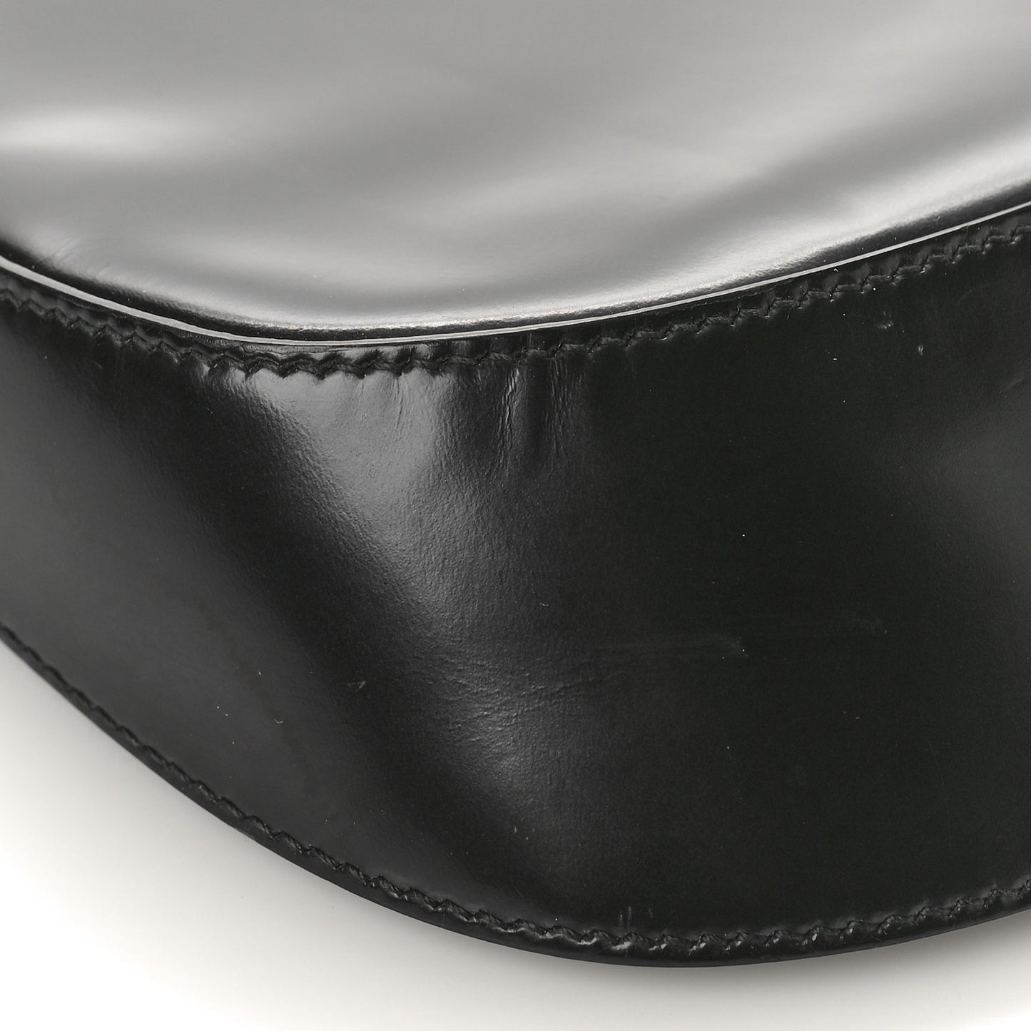 Spazzolato Cleo Shoulder Bag Black