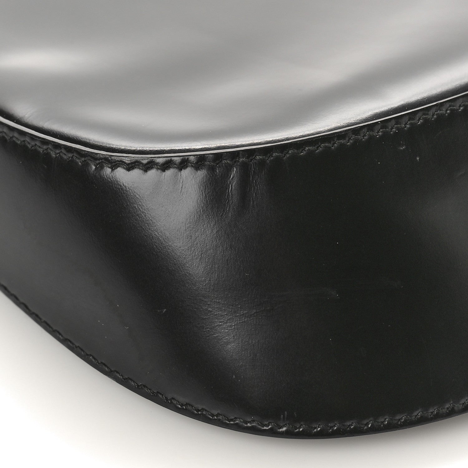 Prada Spazzolato Cleo Shoulder Bag Black 8 of 10