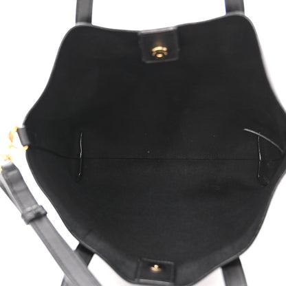 Saint Laurent Calfskin Toy Shopping Tote Black 5 of 11