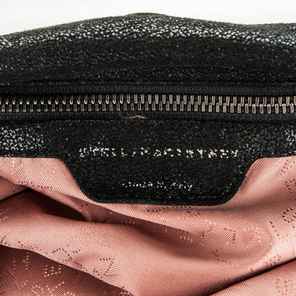 Stella McCartney Shaggy Deer Falabella Fold Over Tote Black 6 of 8