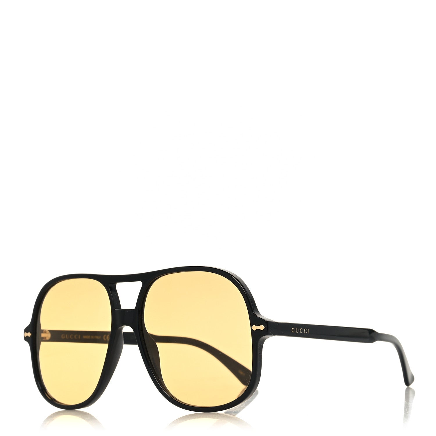 Gucci Aviator Sunglasses GG0706S Black 1 of 8