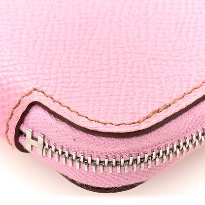Hermes Epsom Silk'in Coin Purse  5P Pink 8 of 11