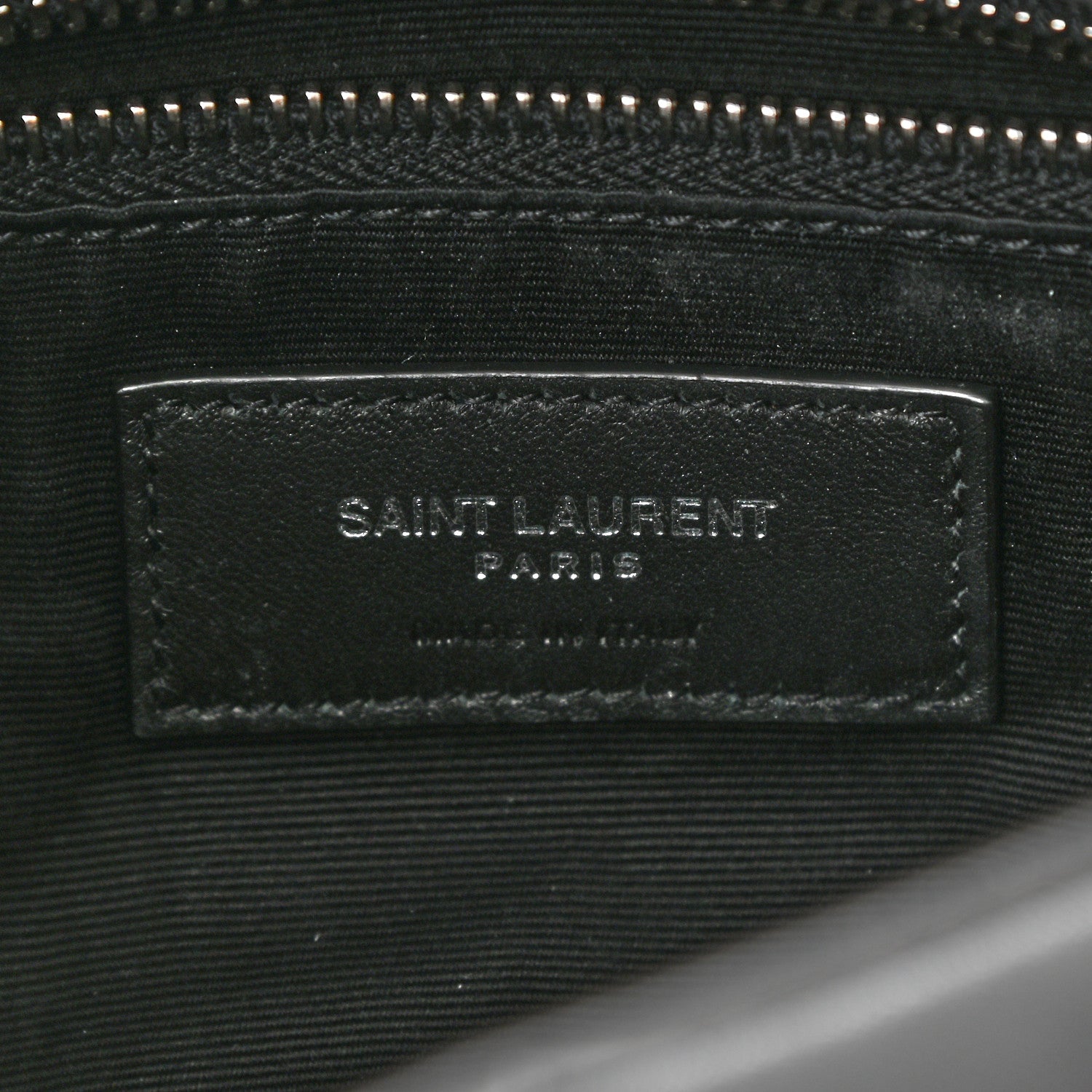 Saint Laurent Lambskin Quilted Toy Loulou Puffer Monogram Chain Satchel Storm 7 of 9