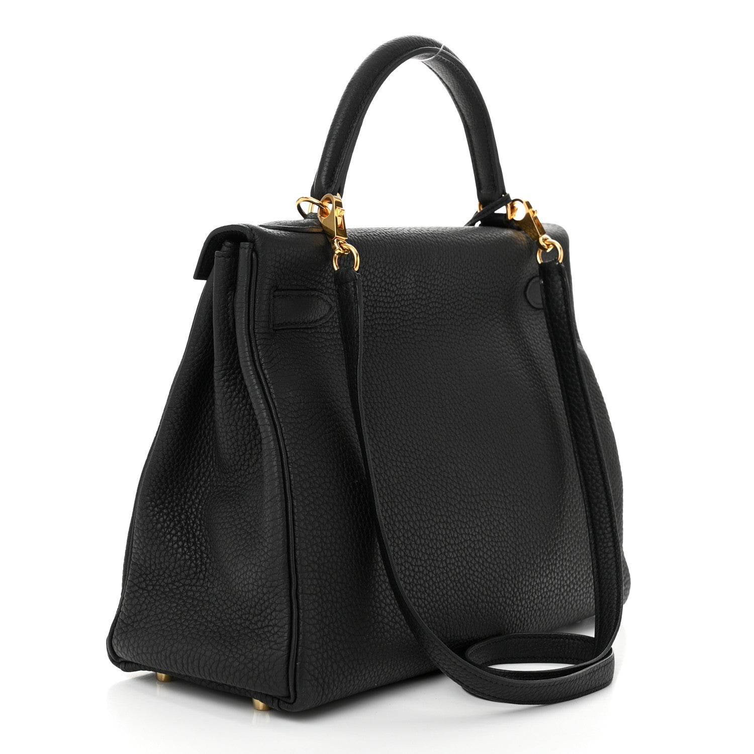 Hermes Togo Kelly Retourne 32 Black 3 of 12