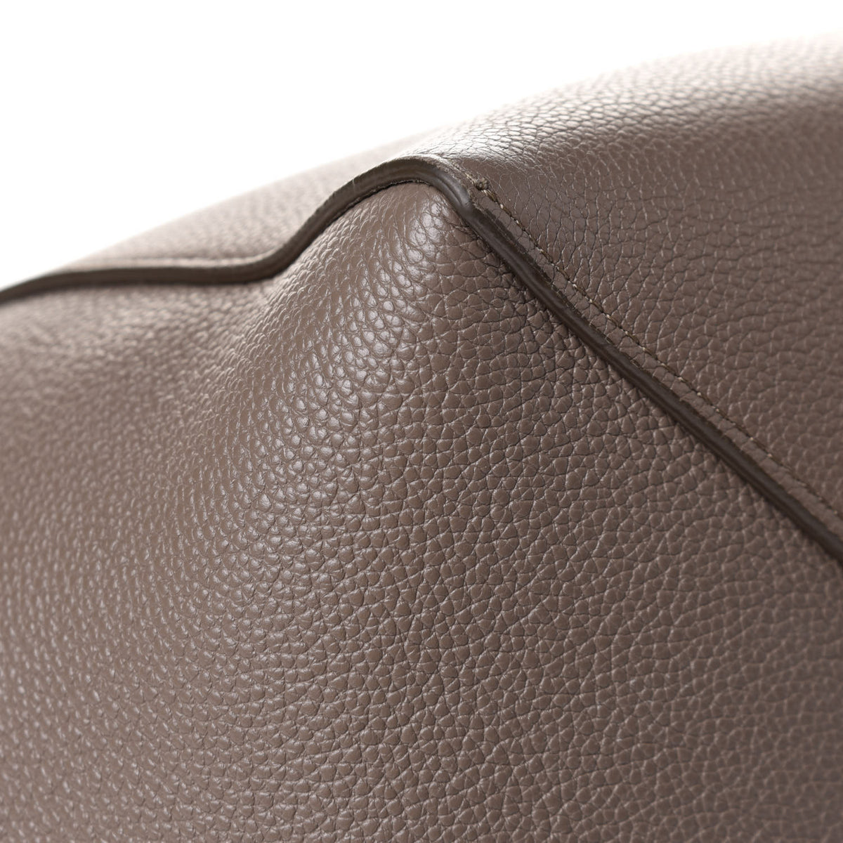 Soft Grained Calfskin Small Belt Cabas Phantom Taupe
