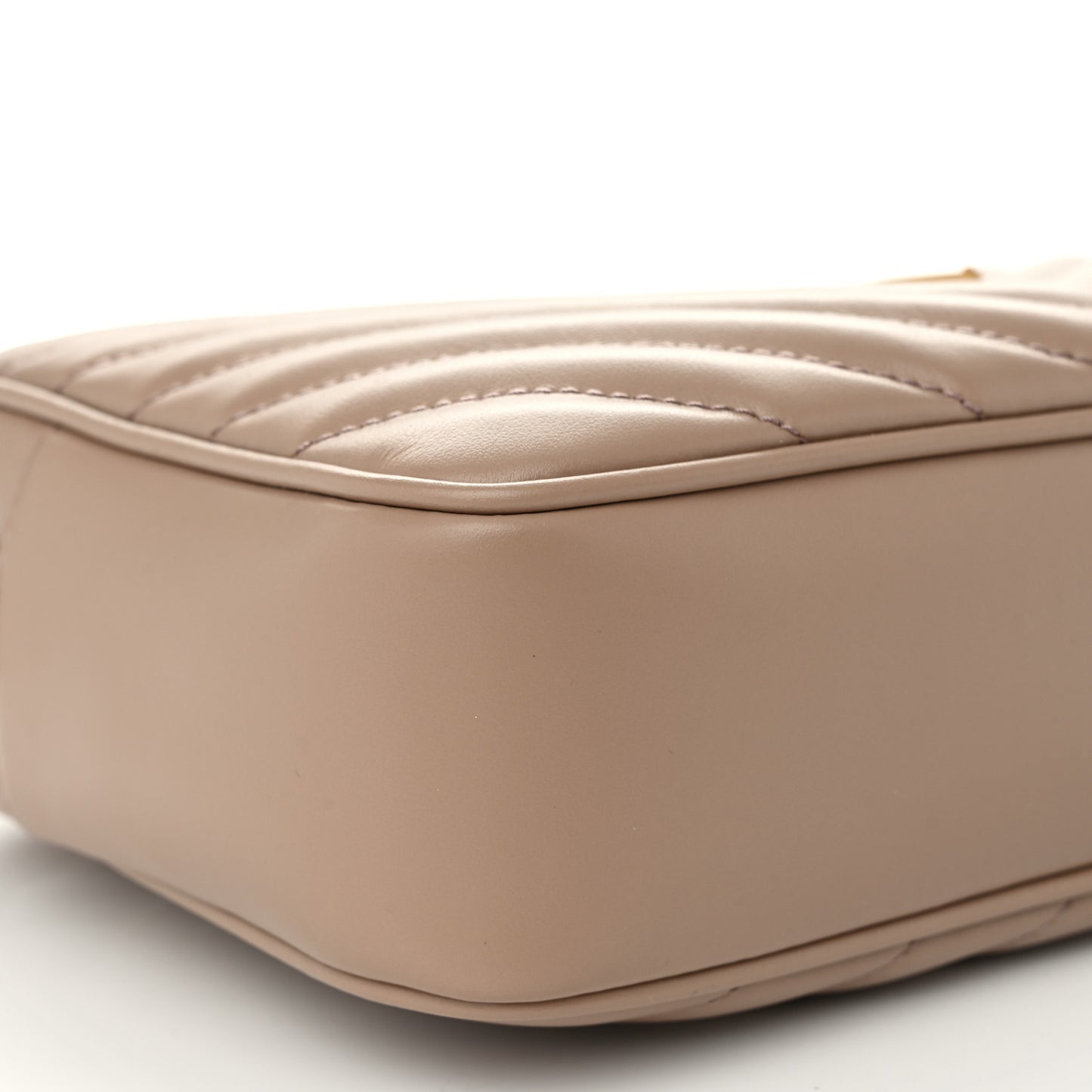 Calfskin Matelasse Monogram Lou Camera Bag Rosy Sand