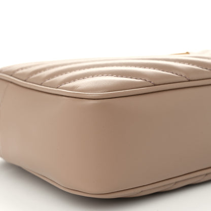 Saint Laurent Calfskin Matelasse Monogram Lou Camera Bag Rosy Sand 9 of 11
