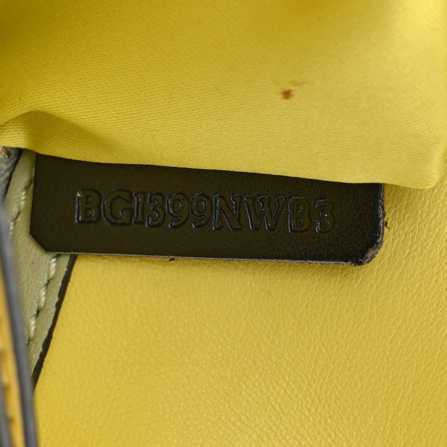 Valentino Garavani Nappa Watercolor Rockstud Wristlet Clutch Rose Green Yellow Sky 8 of 13