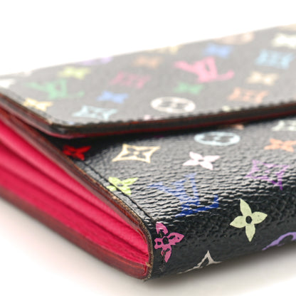 Louis Vuitton Monogram Multicolor Sarah Wallet Black Grenade 8 of 11