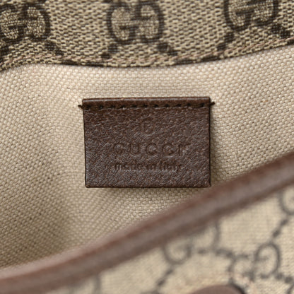 Gucci GG Supreme Monogram Neo Vintage Web Belt Bag Brown 7 of 16