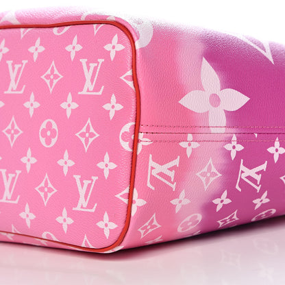 Louis Vuitton Monogram Escale Neverfull MM Rouge 10 of 12