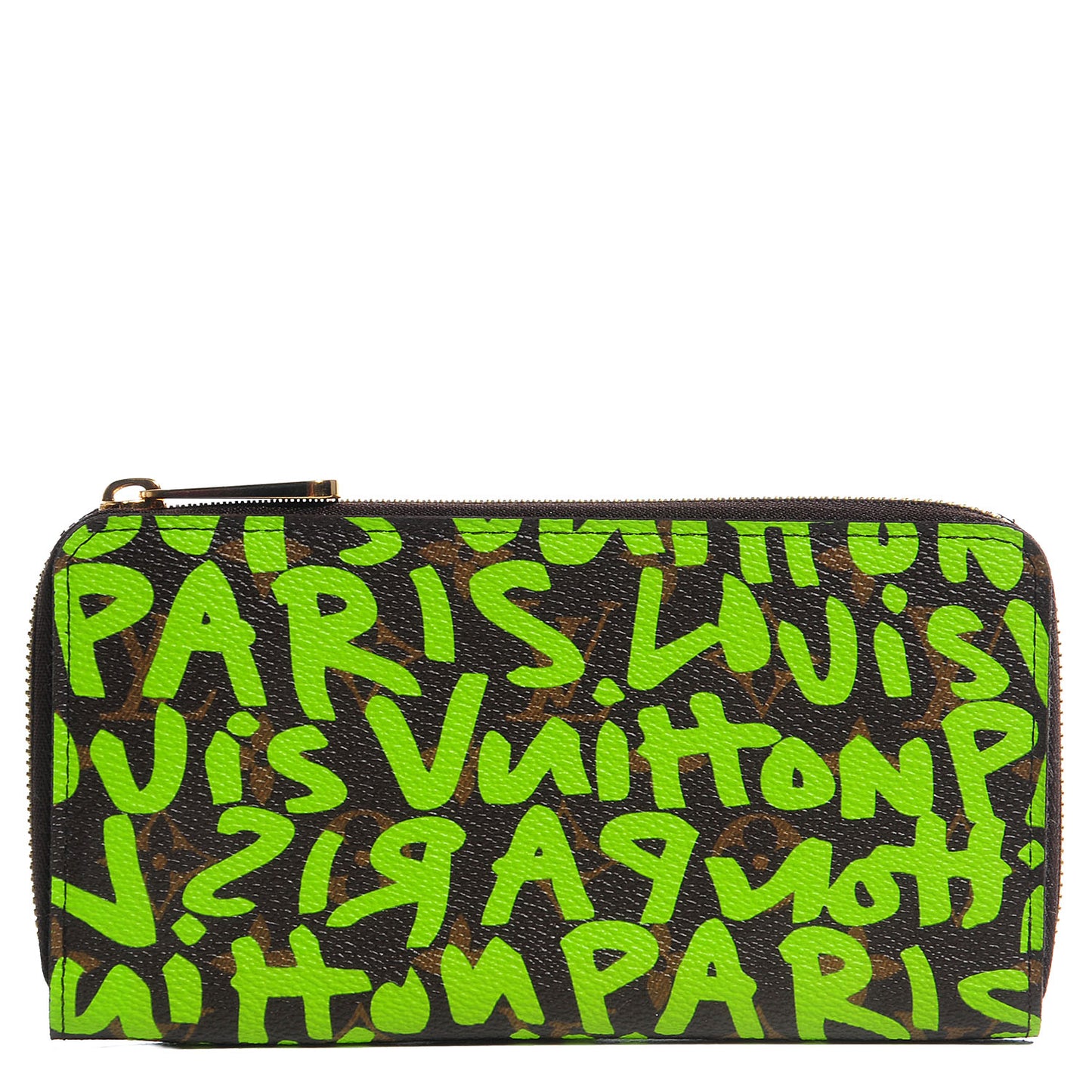 Monogram Graffiti Zippy Wallet Green