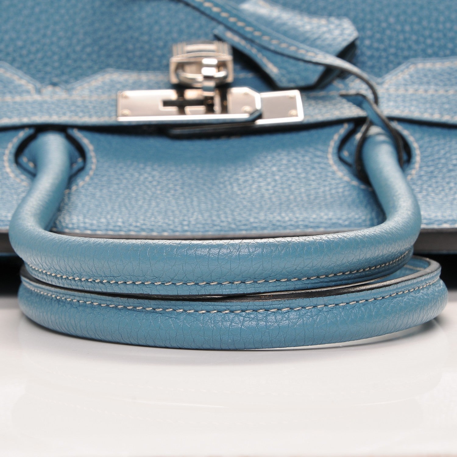 Hermes Togo Birkin 35 Blue Jean 21 of 24