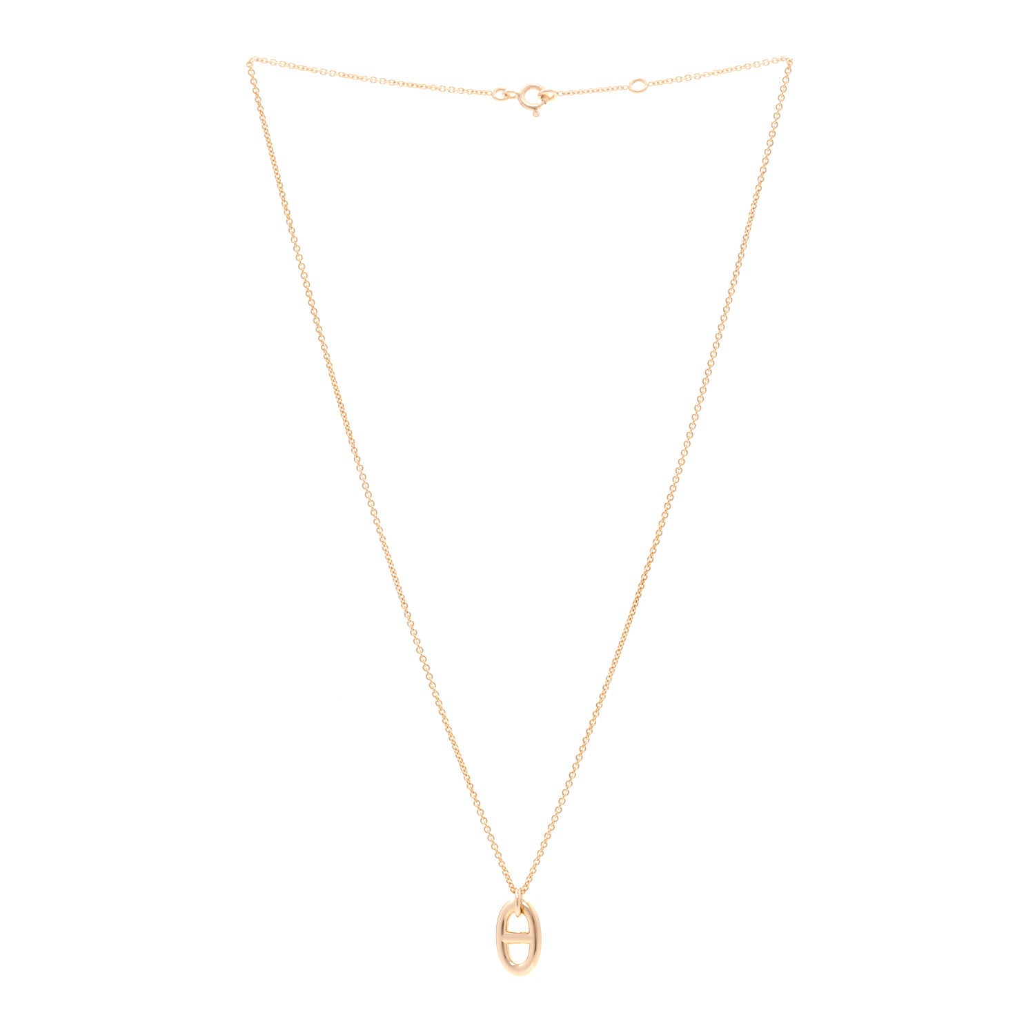 Hermes 18K Rose Gold PM Farandole Pendant Necklace 3 of 6