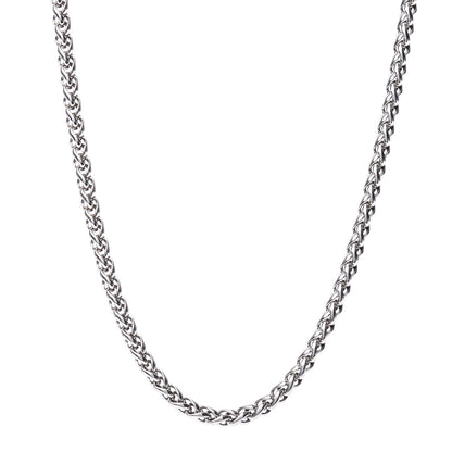 David Yurman Sterling Silver 4mm Wheat Chain Necklace 1 of 6