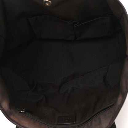 Gucci Monogram Medium New Britt Tote Brown 5 of 10