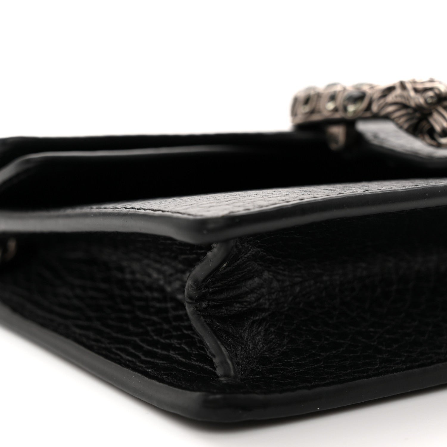 Gucci Calfskin Super Mini Dionysus Shoulder Bag Black 8 of 12