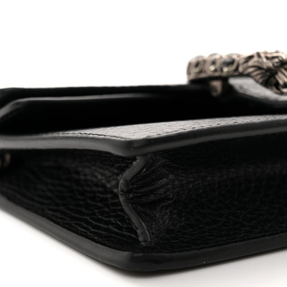 Gucci Calfskin Super Mini Dionysus Shoulder Bag Black 8 of 12
