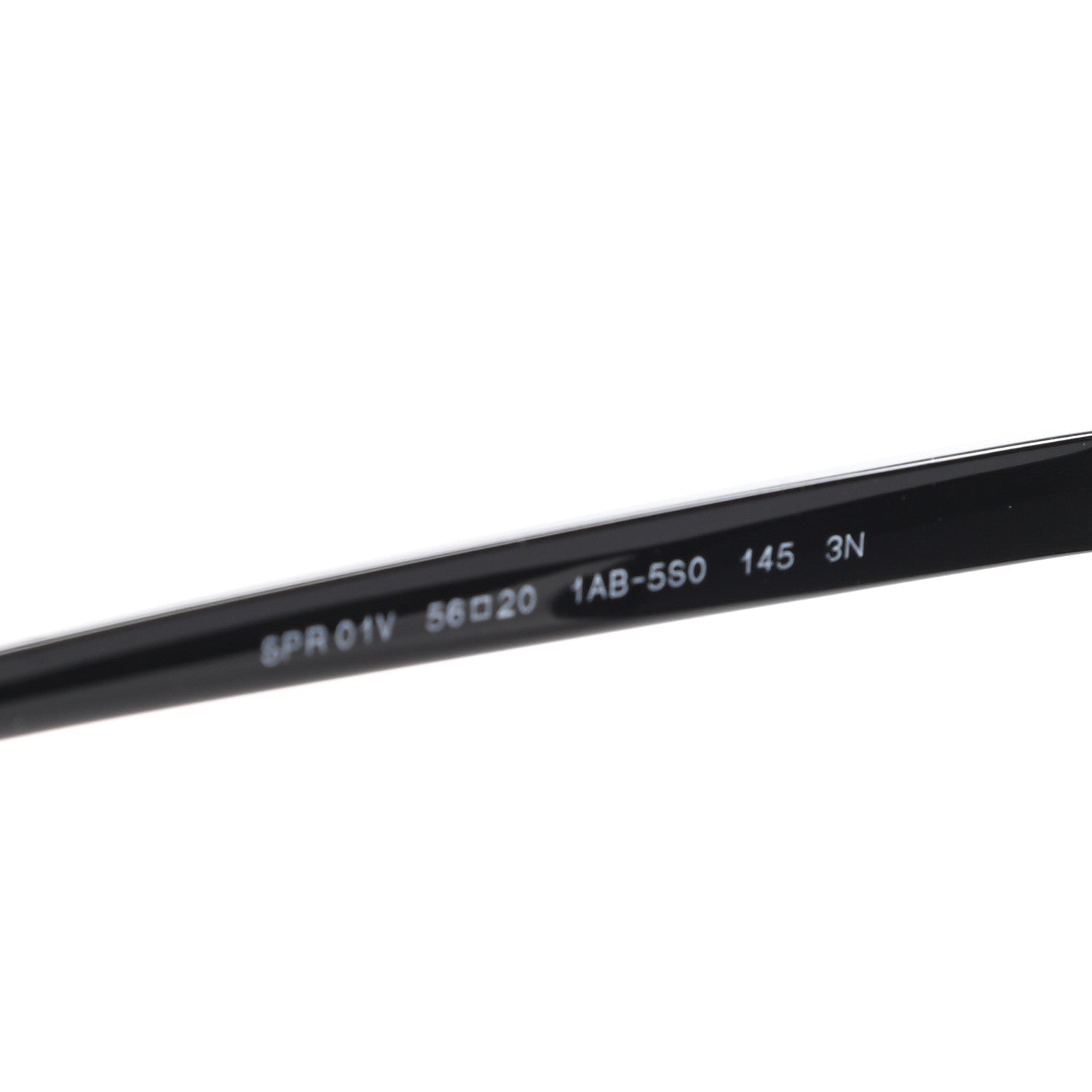 Prada Acetate Cat Eye Sunglasses SPR 01V Black 7 of 8