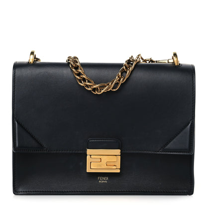Fendi Vitello Grace F is Fendi Kan U Shoulder Bag Black 1 of 7