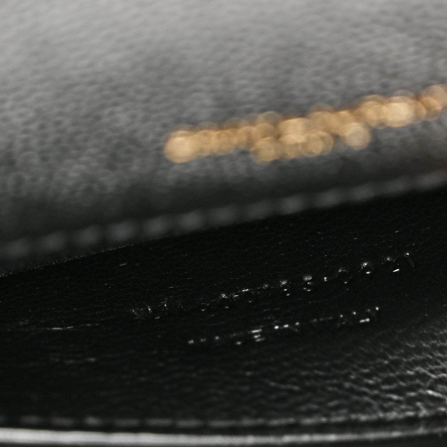 Grain De Poudre Textured Mixed Matelasse Triquilt Medium Monogram Satchel Black