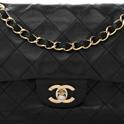Chanel Lambskin Quilted Small Double Flap Black 9 of 18