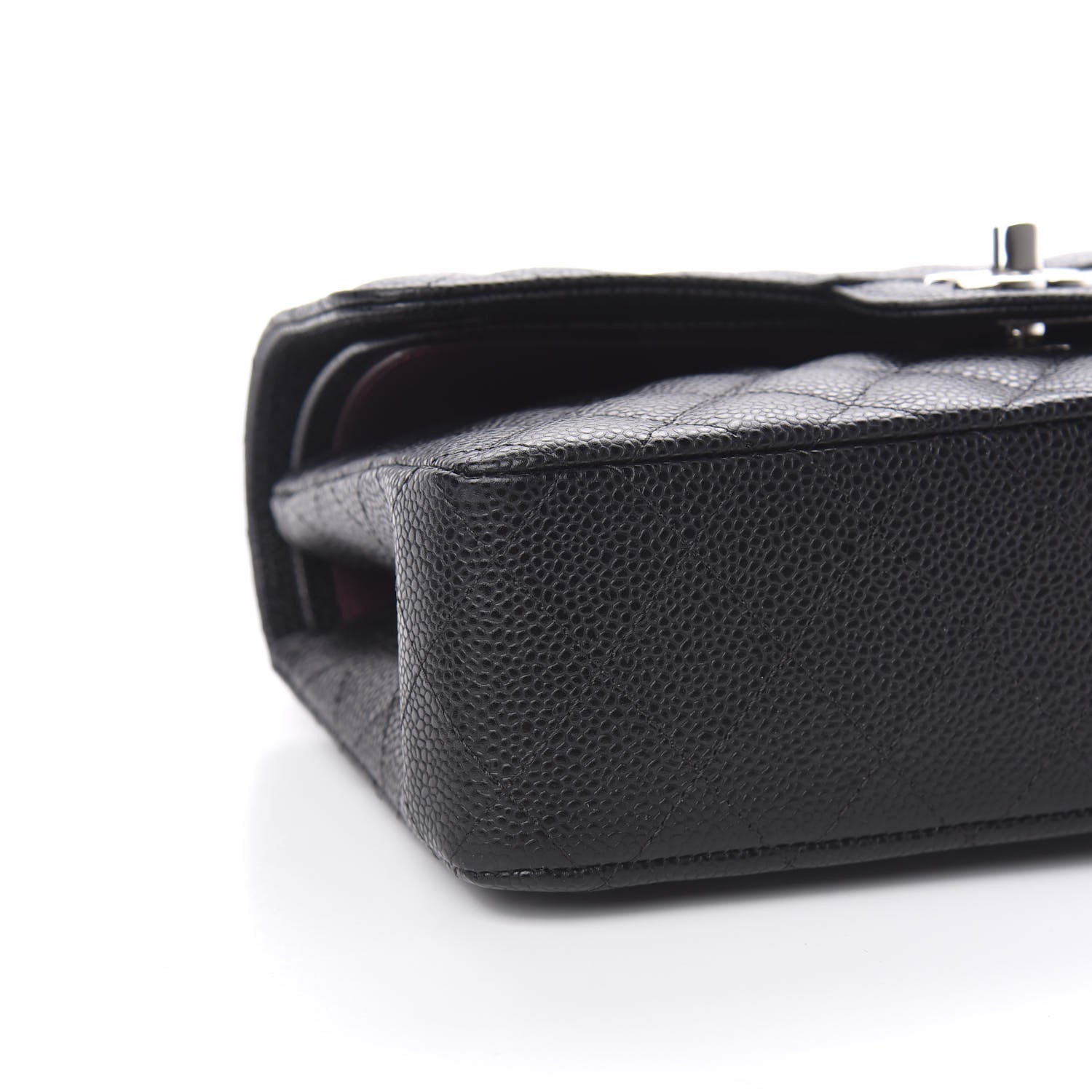 Chanel Caviar Quilted Small Double Flap Black 9 of 12