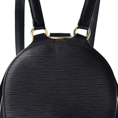 Louis Vuitton Epi Mabillon Backpack Black 7 of 16