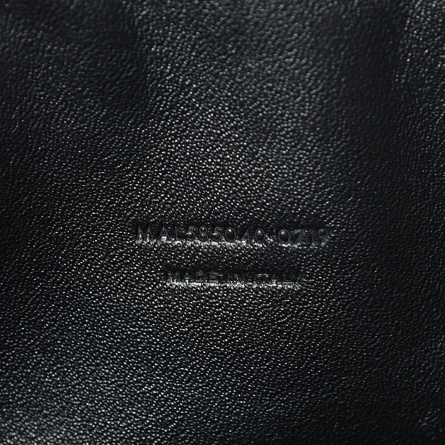 Grain De Poudre Matelasse Monogram Mini Lou Camera Bag Black