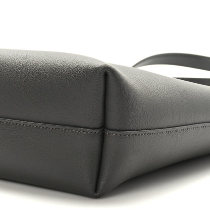 Saint Laurent Calfskin Toy Shopping Tote Earth Grey 8 of 9