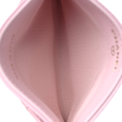 Chanel Caviar Quilted Card Holder Light Pink 5 of 9