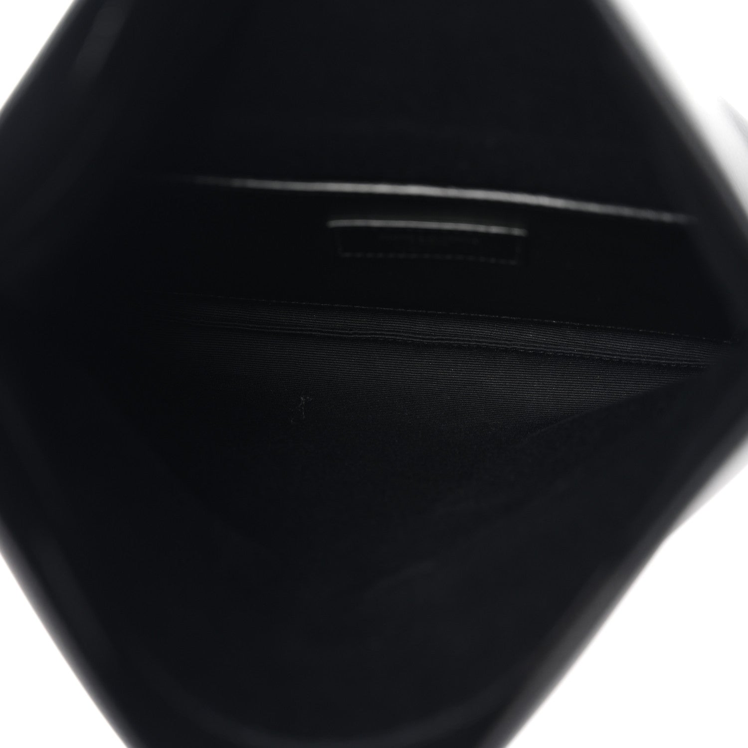 Saint Laurent Grain De Poudre West Hollywood Monogram Fold Over Clutch Black 5 of 7