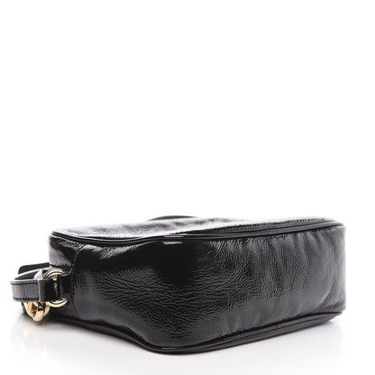 Gucci Soft Patent Small Soho Disco Bag Black 3 of 9
