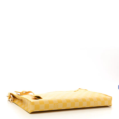 Louis Vuitton Damier Couleurs Kit Clutch Mimosa 4 of 9