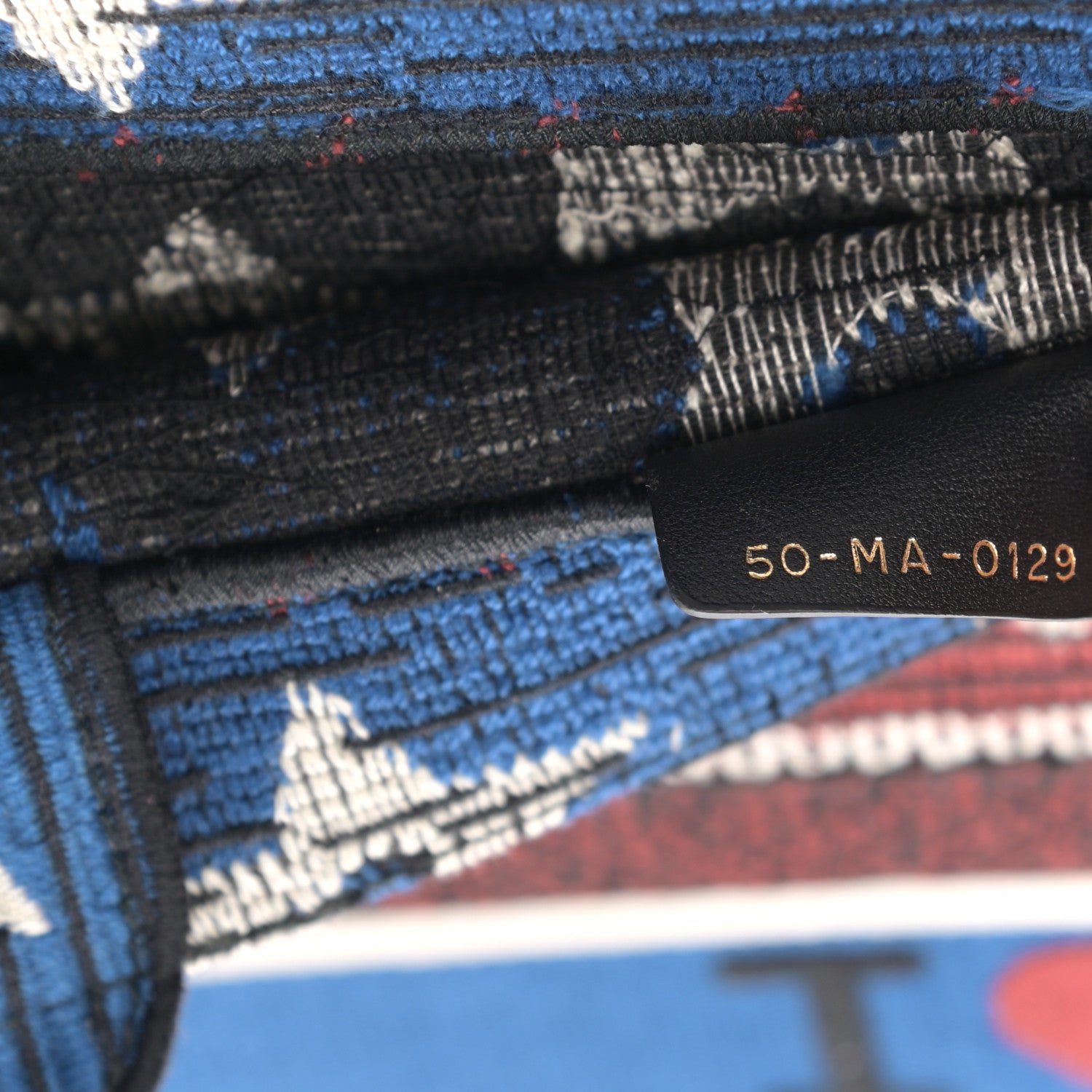 Christian Dior Canvas Embroidered Exclusive US Book Tote Multicolor 7 of 13