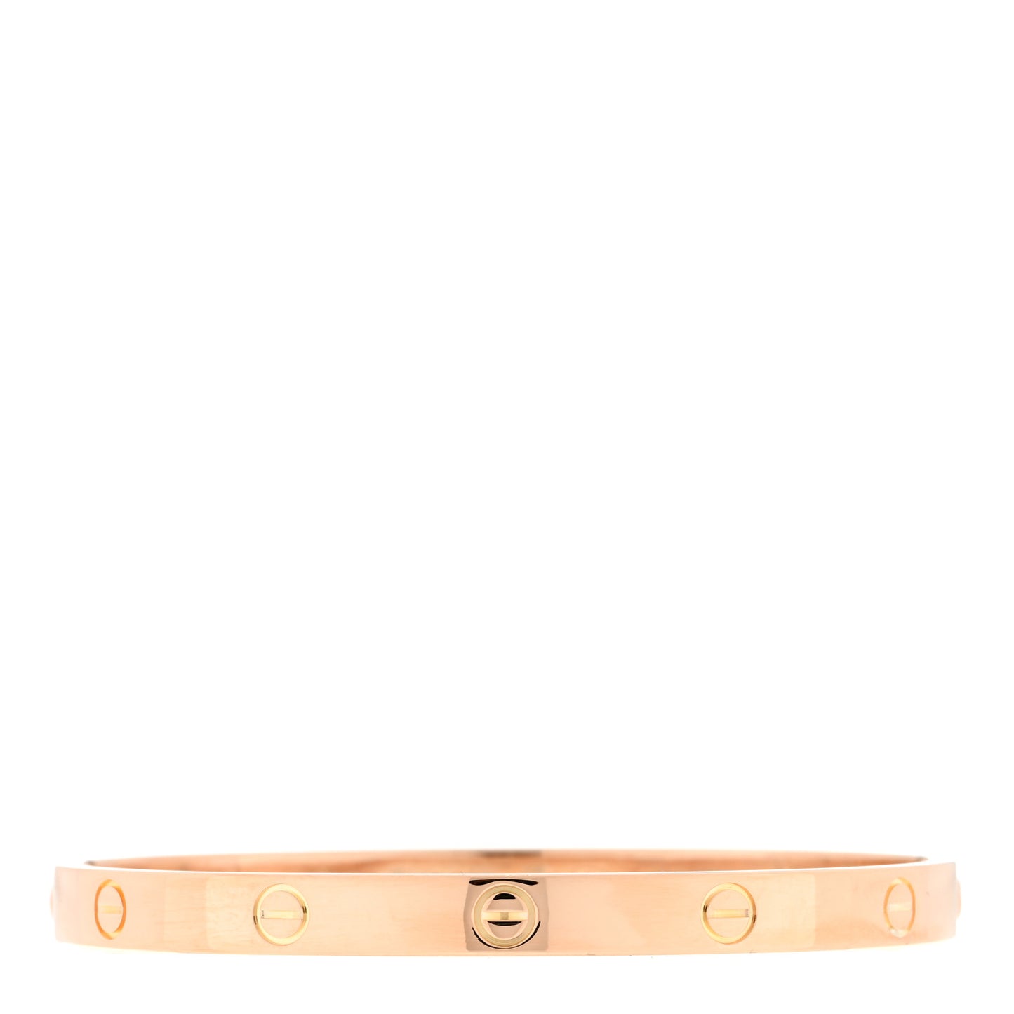 18K Pink Gold LOVE Bracelet 19