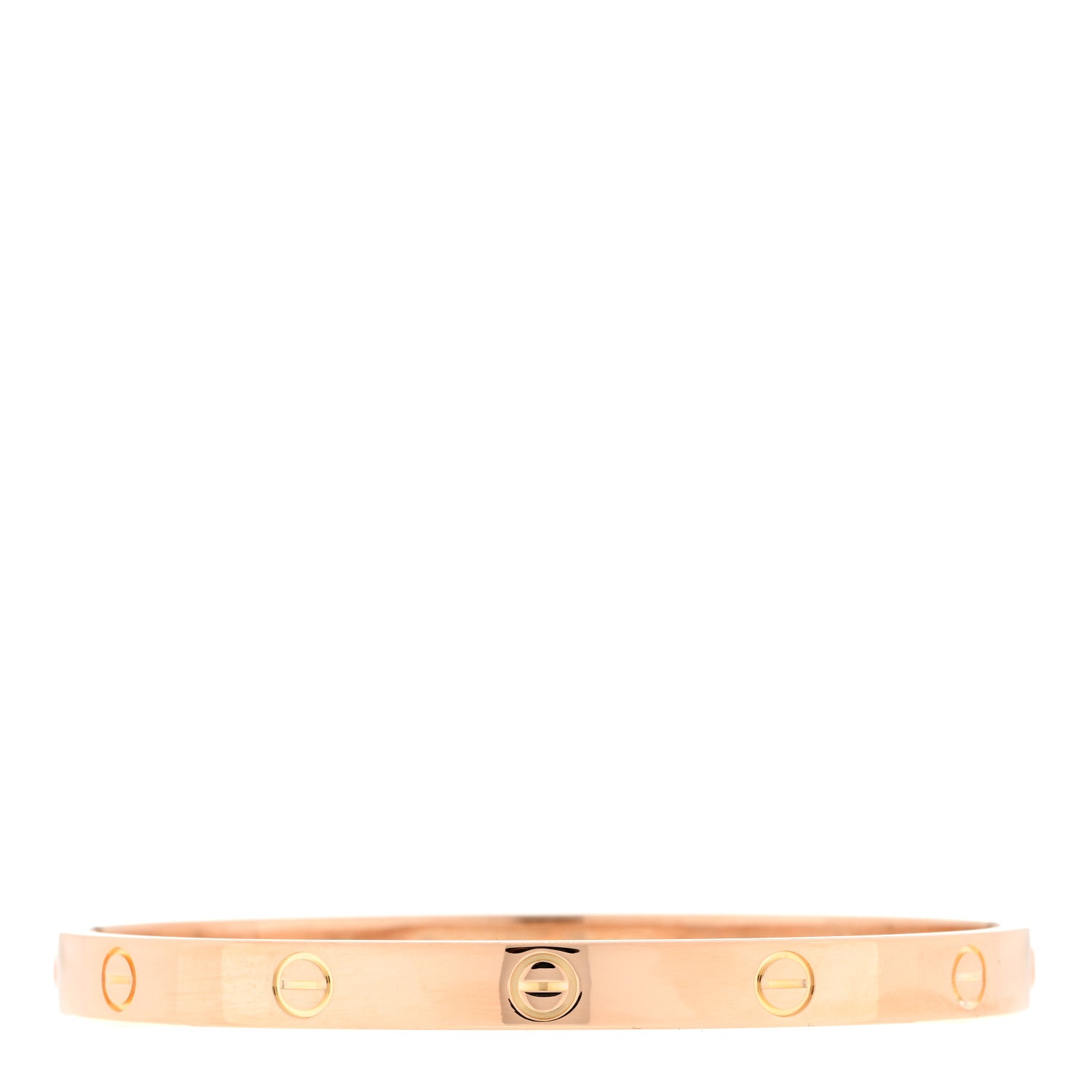 Cartier 18K Pink Gold LOVE Bracelet 19 2 of 4