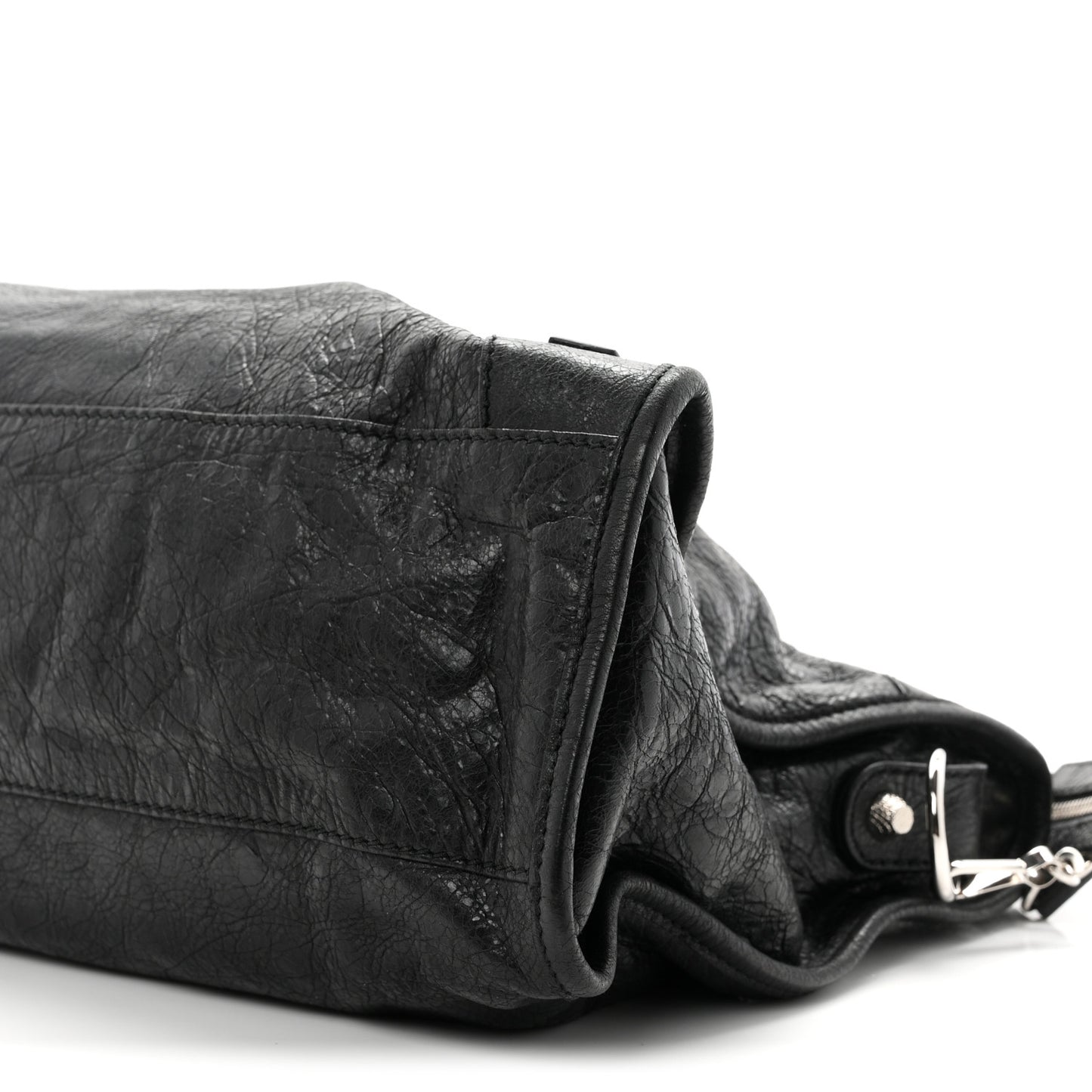Agneau Giant 12 Silver Hardware City Black