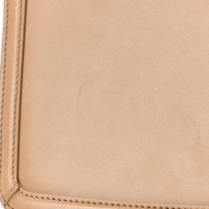 Saint Laurent Box Calfskin Monogram Medium Solferino Satchel Natural Tan 12 of 13