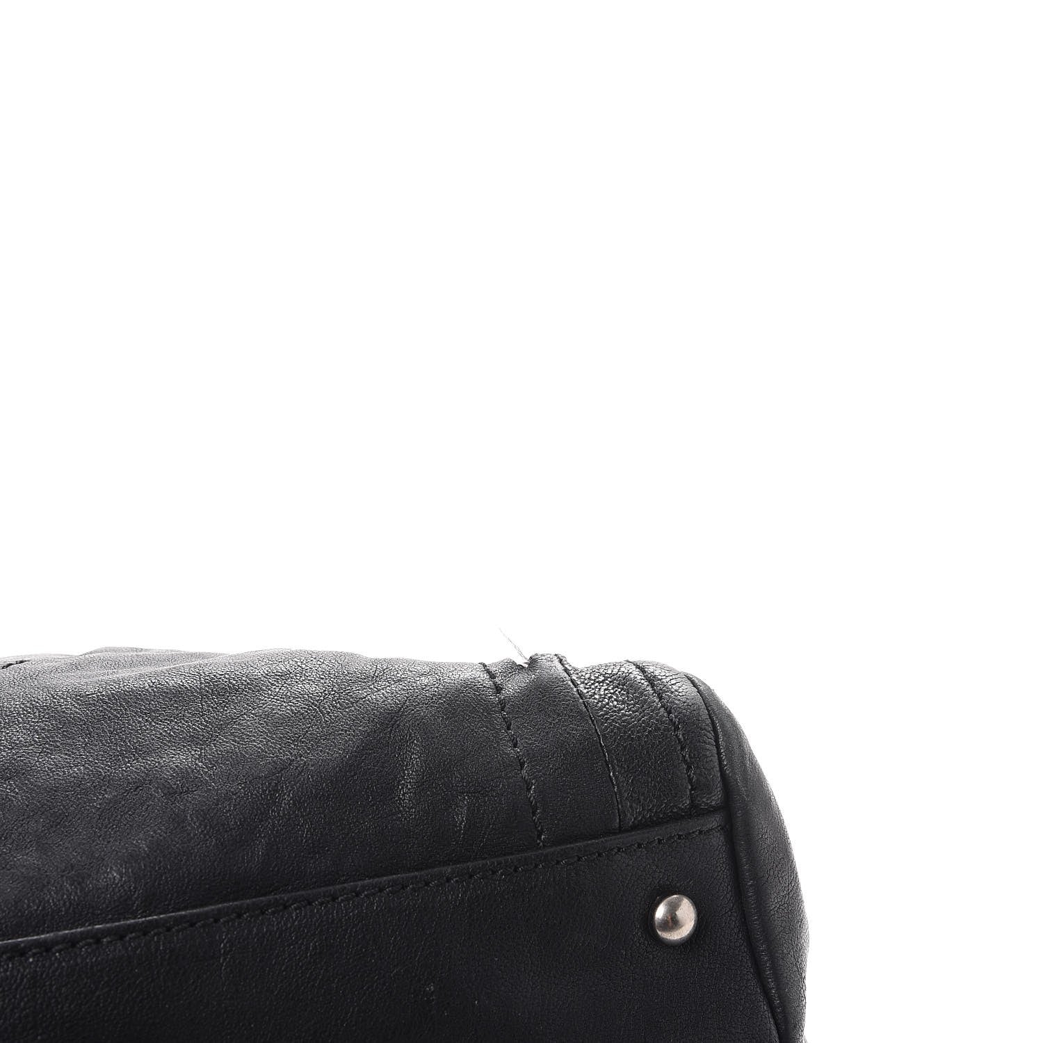Chanel Glazed Calfskin East West Modern Chain Tote Black 13 of 13