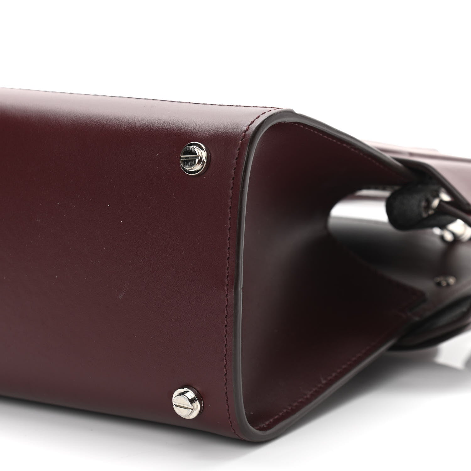 Givenchy Smooth Calfskin Mini Horizon Satchel Oxblood 9 of 9