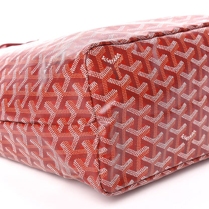 Goyard Goyardine Saint Louis PM Red 10 of 11