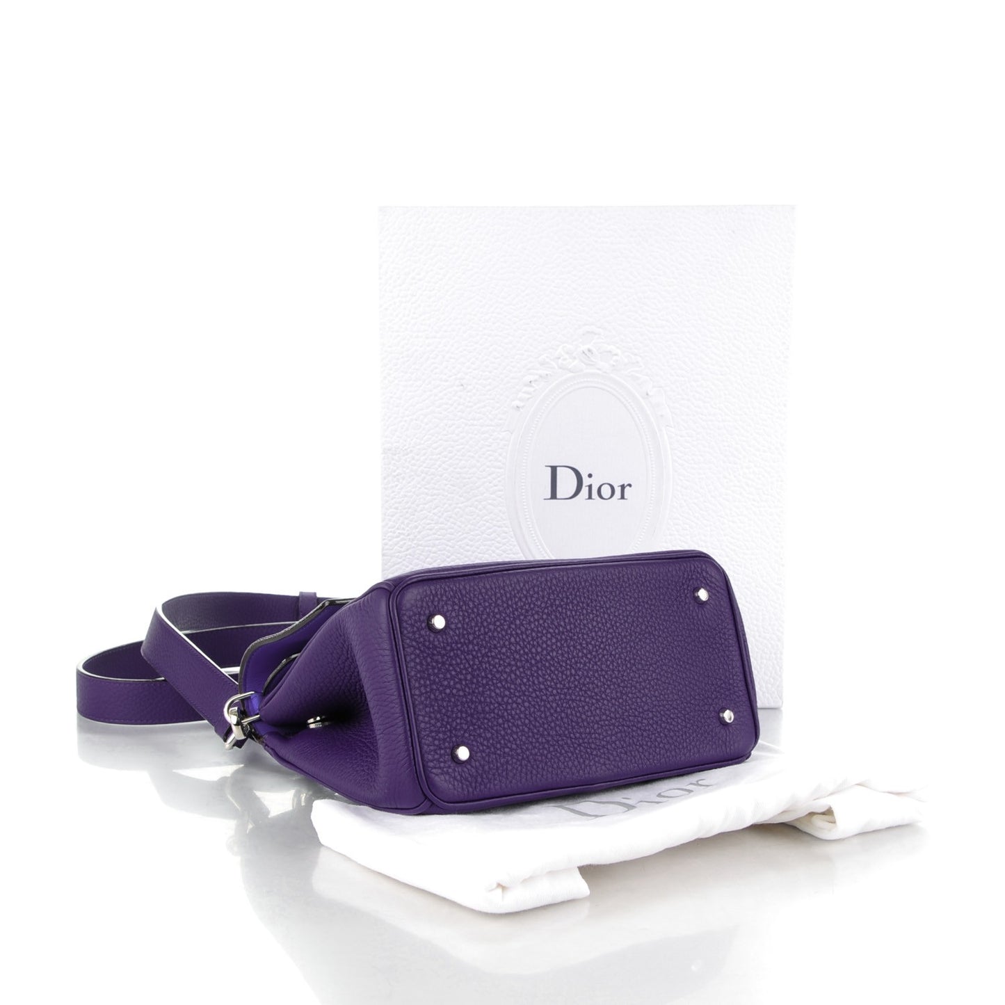 Bullcalf Mini Be Dior Flap Purple