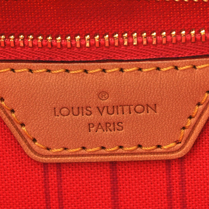 Louis Vuitton Damier Azur Delightful MM Pink 6 of 8