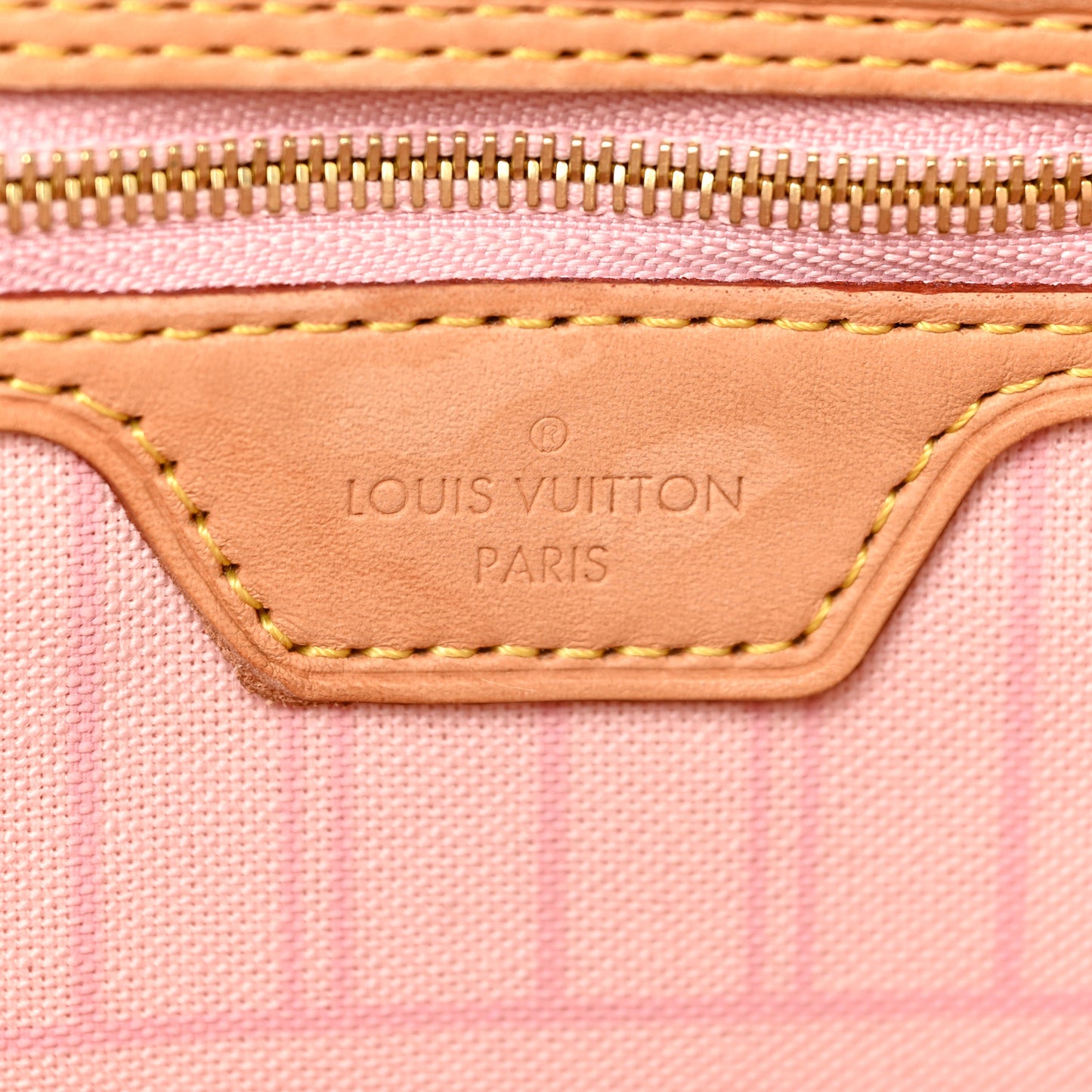 Damier Azur Neo Neverfull MM Rose Ballerine