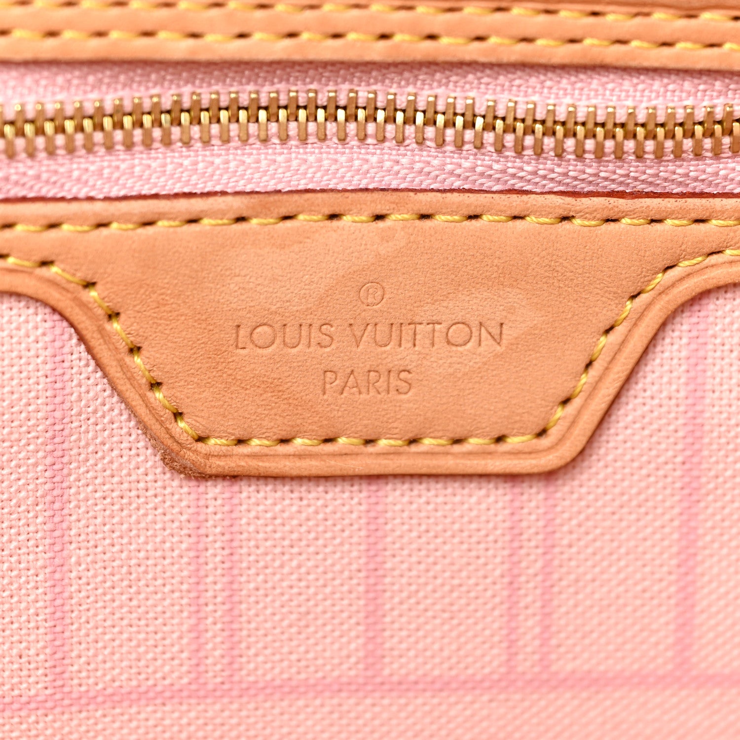 Louis Vuitton Damier Azur Neo Neverfull MM Rose Ballerine 7 of 25