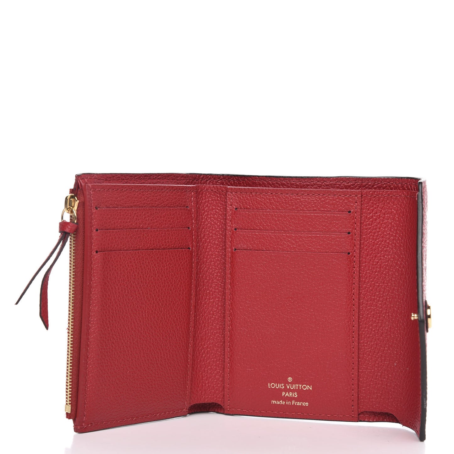 Empreinte Victorine Wallet Scarlet