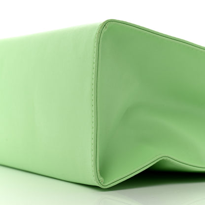 Telfar Vegan Leather Medium Shopping Bag Double Mint 10 of 11