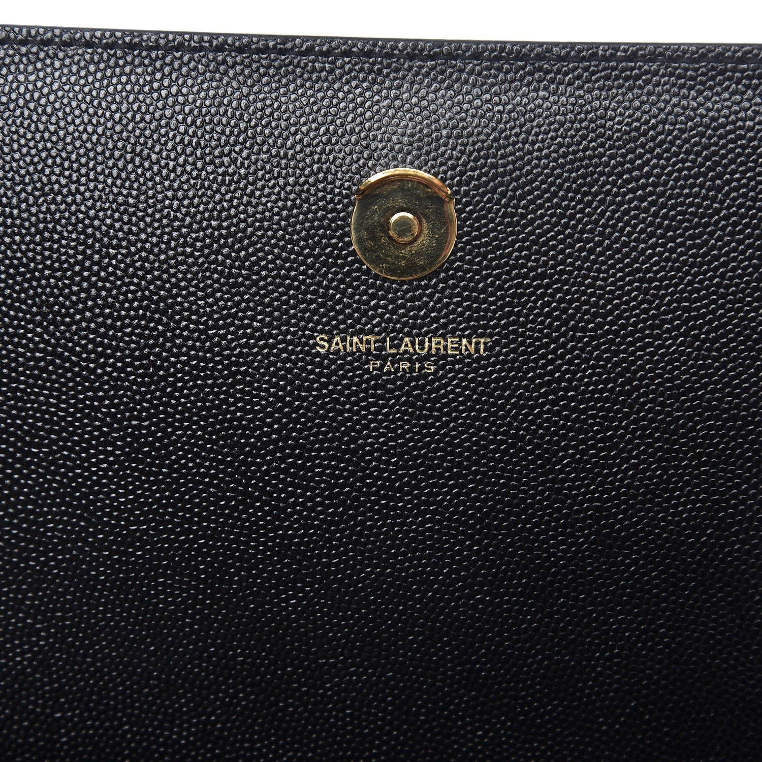 Saint Laurent Grain De Poudre Large Classic Monogram Kate Satchel Black 6 of 8